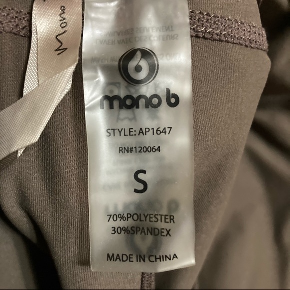 Mono B athletic leggings size Small - Picture 7 of 7